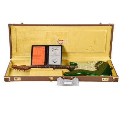 Fender Custom Shop Limited Edition '60s Dualmag II Compound Radius Stratocaster Relic Candy Apple Green Electric Guitars