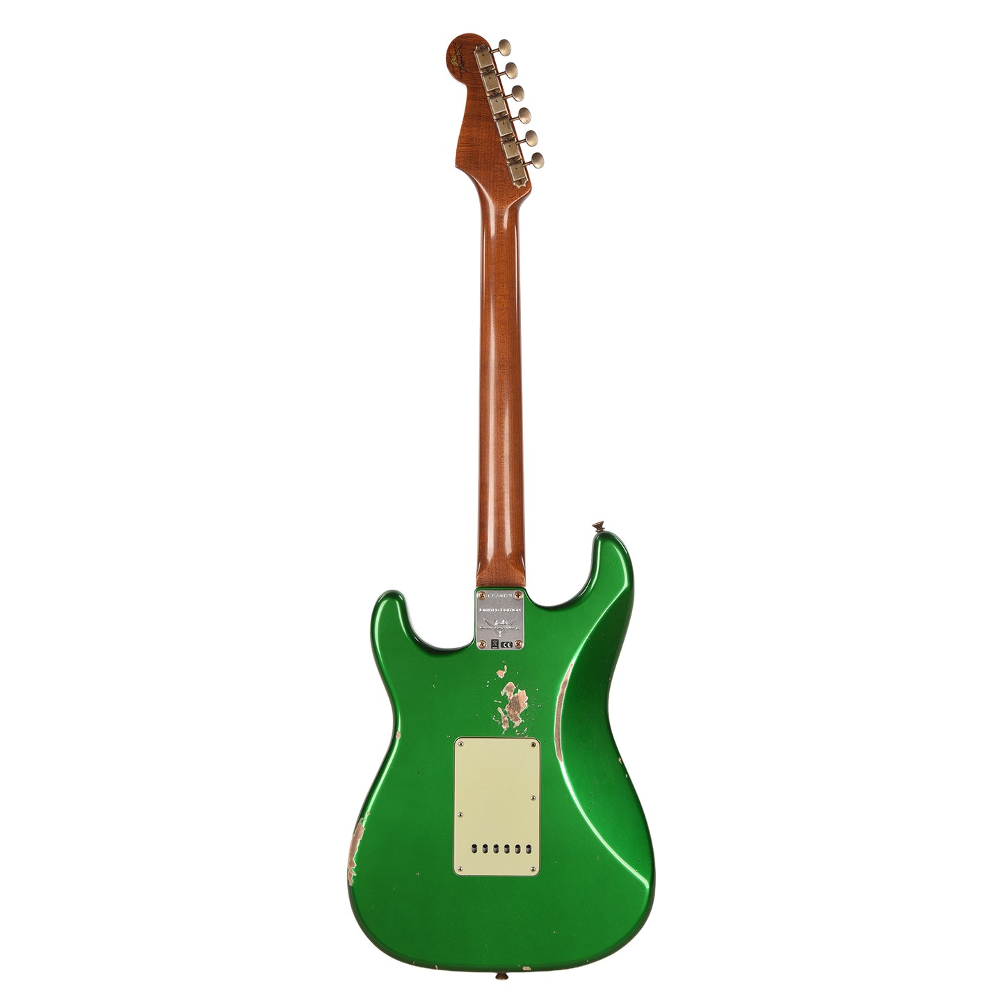 Fender Custom Shop Limited Edition '60s Dualmag II Compound Radius Stratocaster Relic Candy Apple Green Electric Guitars