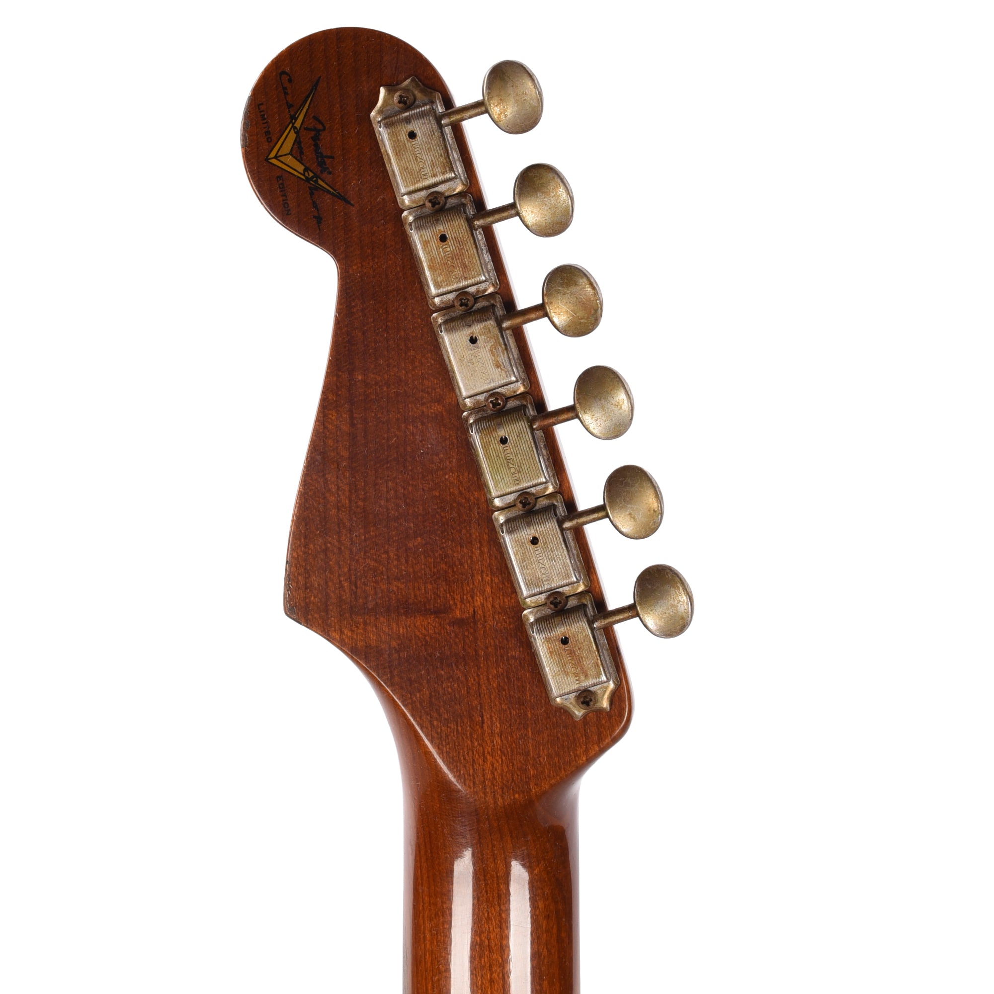Fender Custom Shop Limited Edition '60s Dualmag II Compound Radius Stratocaster Relic Candy Tangerine Electric Guitars