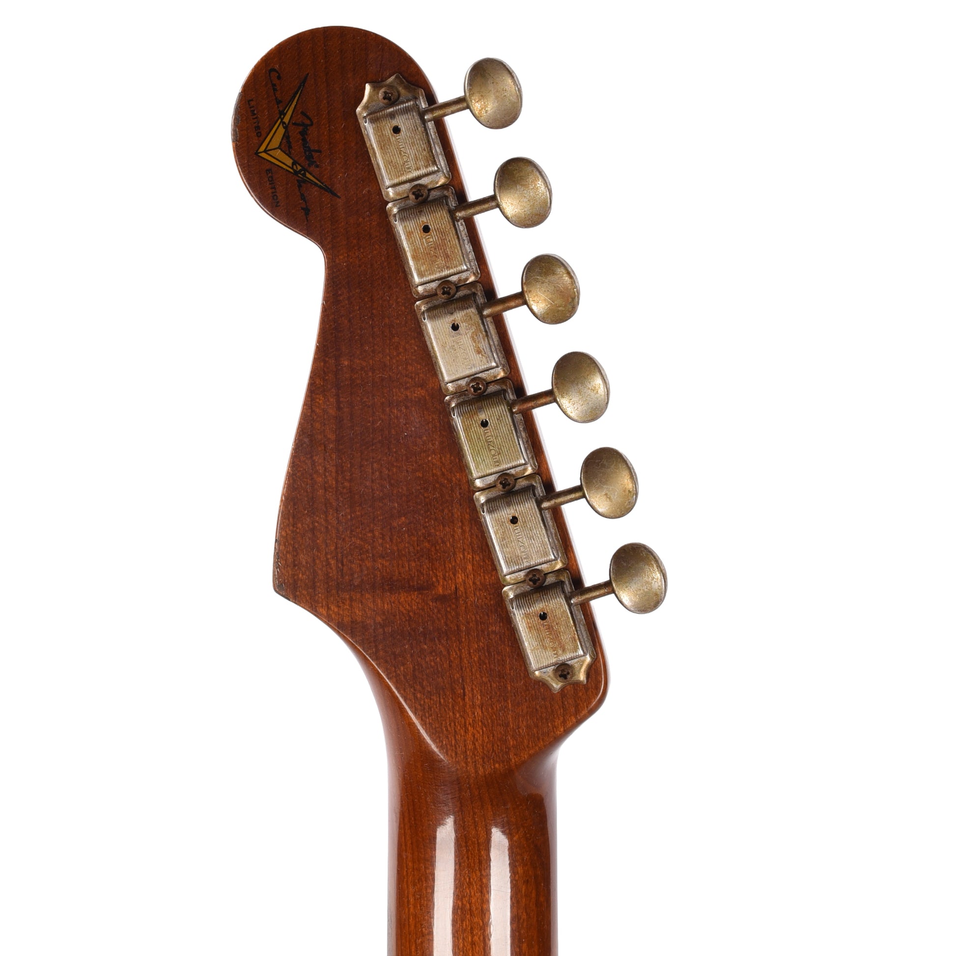 Fender Custom Shop Limited Edition '60s Dualmag II Compound Radius Stratocaster Relic Candy Tangerine Electric Guitars