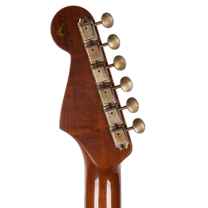 Fender Custom Shop Limited Edition '60s Dualmag II Compound Radius Stratocaster Relic Candy Tangerine Electric Guitars