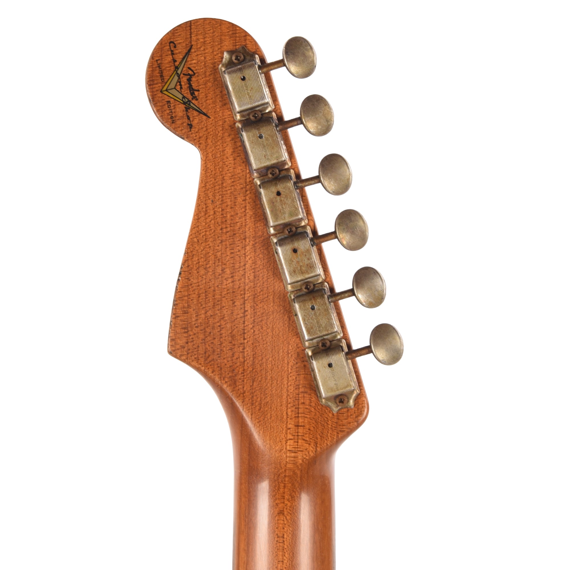Fender Custom Shop Limited Edition '60s Dualmag II Compound Radius Stratocaster Relic Sea Foam Green Electric Guitars