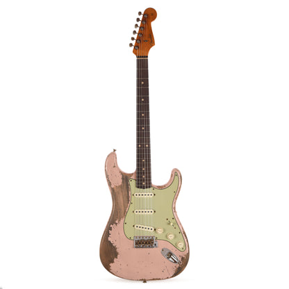 Fender Custom Shop Limited Edition 62/63 Stratocaster Super Heavy Relic Shell Pink Electric Guitars