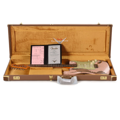Fender Custom Shop Limited Edition 62/63 Stratocaster Super Heavy Relic Shell Pink Electric Guitars