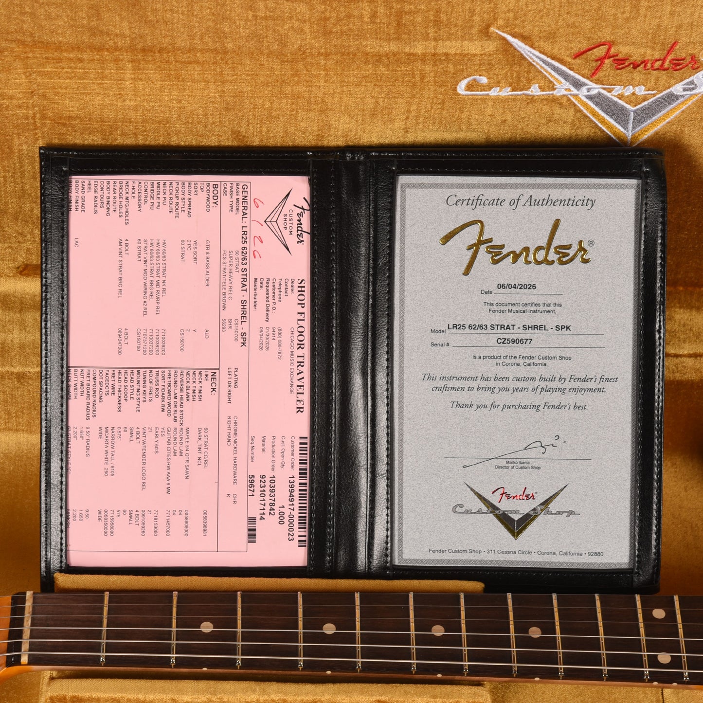 Fender Custom Shop Limited Edition 62/63 Stratocaster Super Heavy Relic Shell Pink Electric Guitars