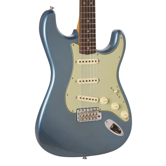 Fender Custom Shop Limited Edition '63 Stratocaster Journeyman Relic Aged Lake Placed Blue Electric Guitars
