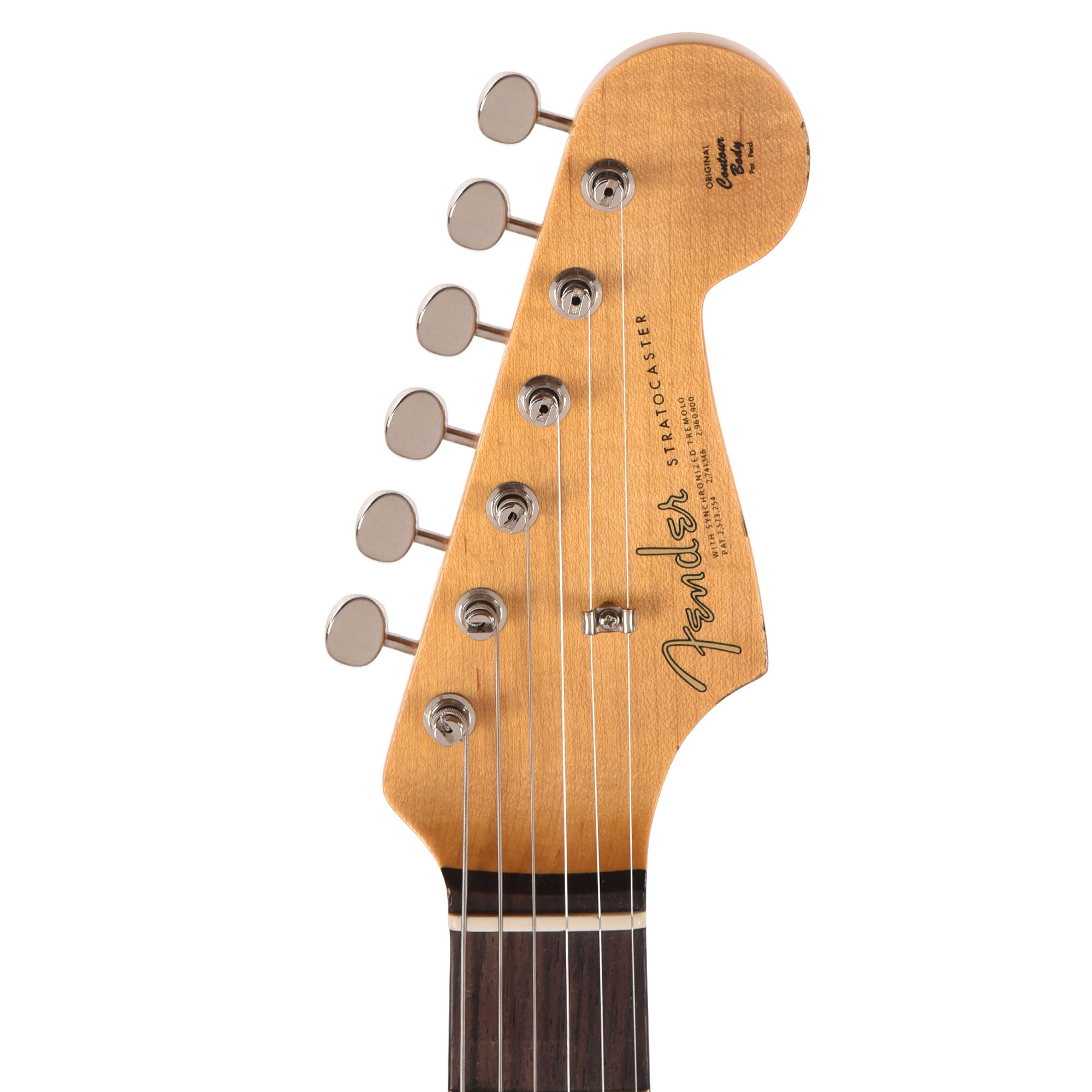 Fender Custom Shop Limited Edition '63 Stratocaster Journeyman Relic Aged Lake Placed Blue Electric Guitars