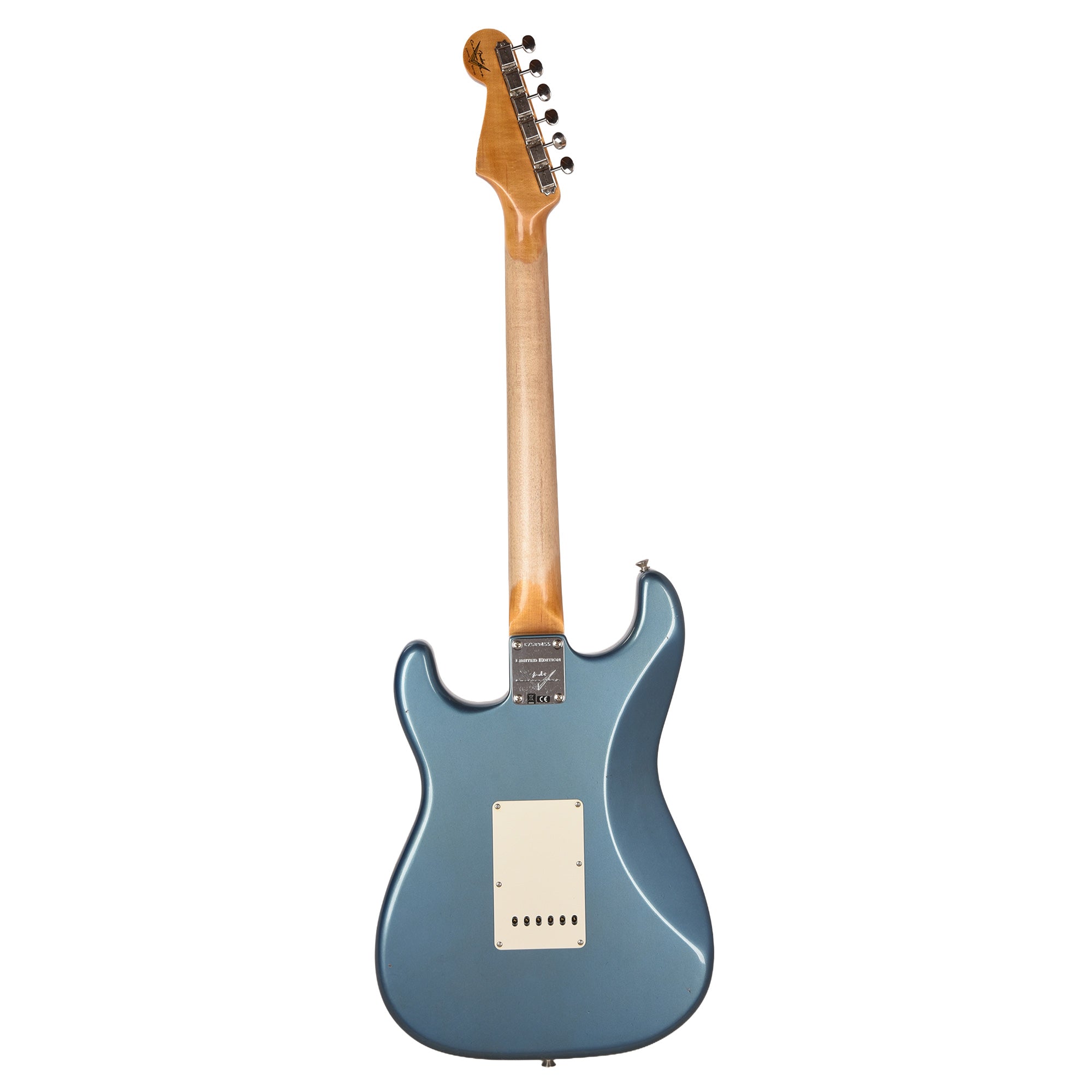 Fender Custom Shop Limited Edition '63 Stratocaster Journeyman Relic Aged Lake Placed Blue Electric Guitars