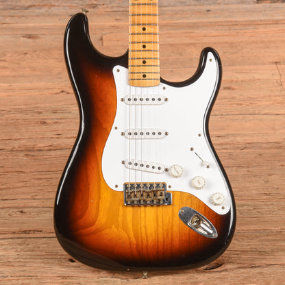 Fender Custom Shop Limited Edition 70th Anniversary '54 Stratocaster Reissue Journeyman Relic Sunburst 2024 Electric Guitars