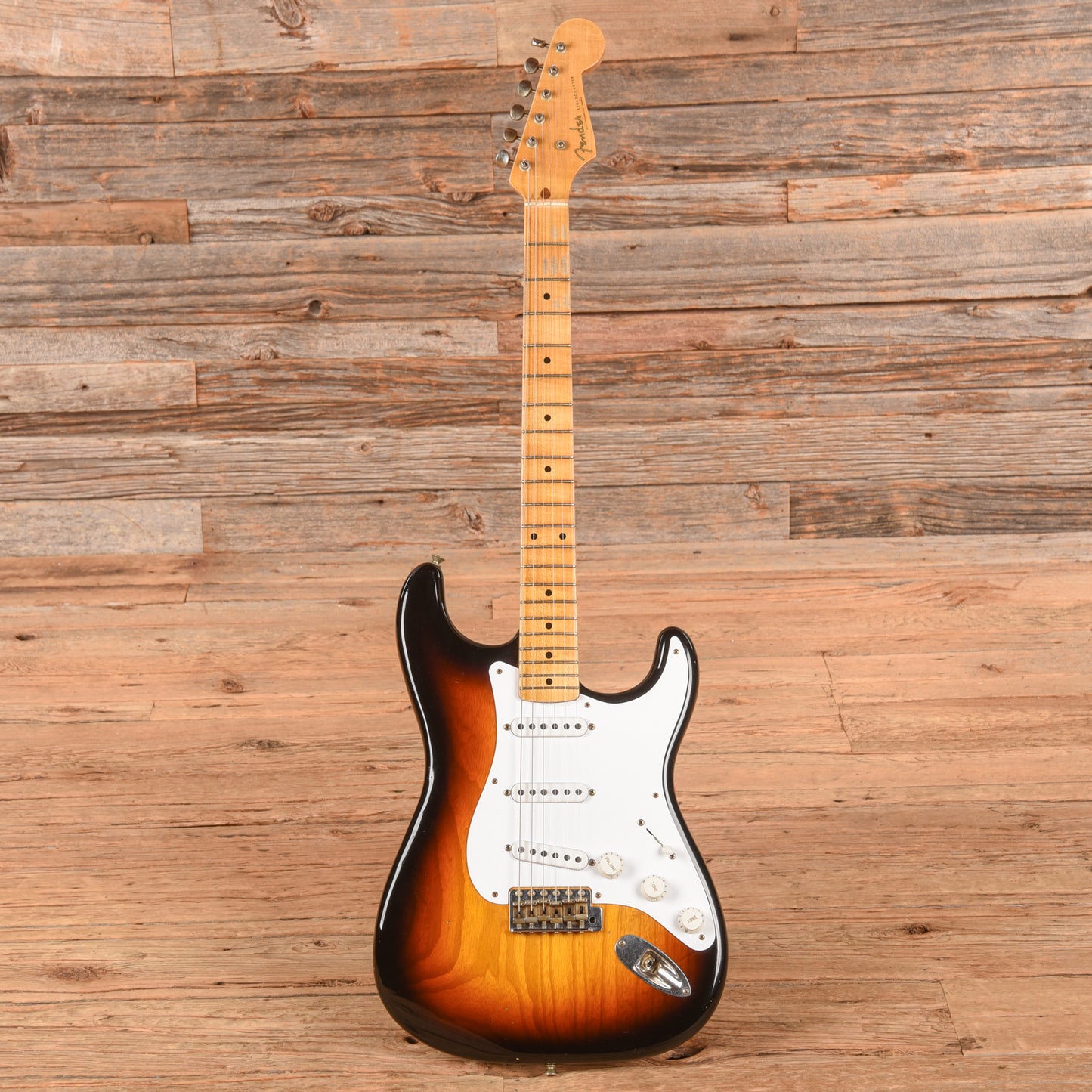 Fender Custom Shop Limited Edition 70th Anniversary '54 Stratocaster Reissue Journeyman Relic Sunburst 2024 Electric Guitars