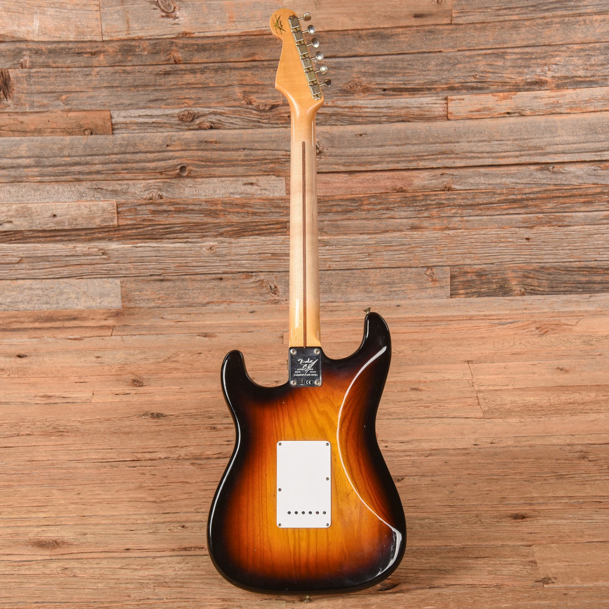 Fender Custom Shop Limited Edition 70th Anniversary '54 Stratocaster Reissue Journeyman Relic Sunburst 2024 Electric Guitars