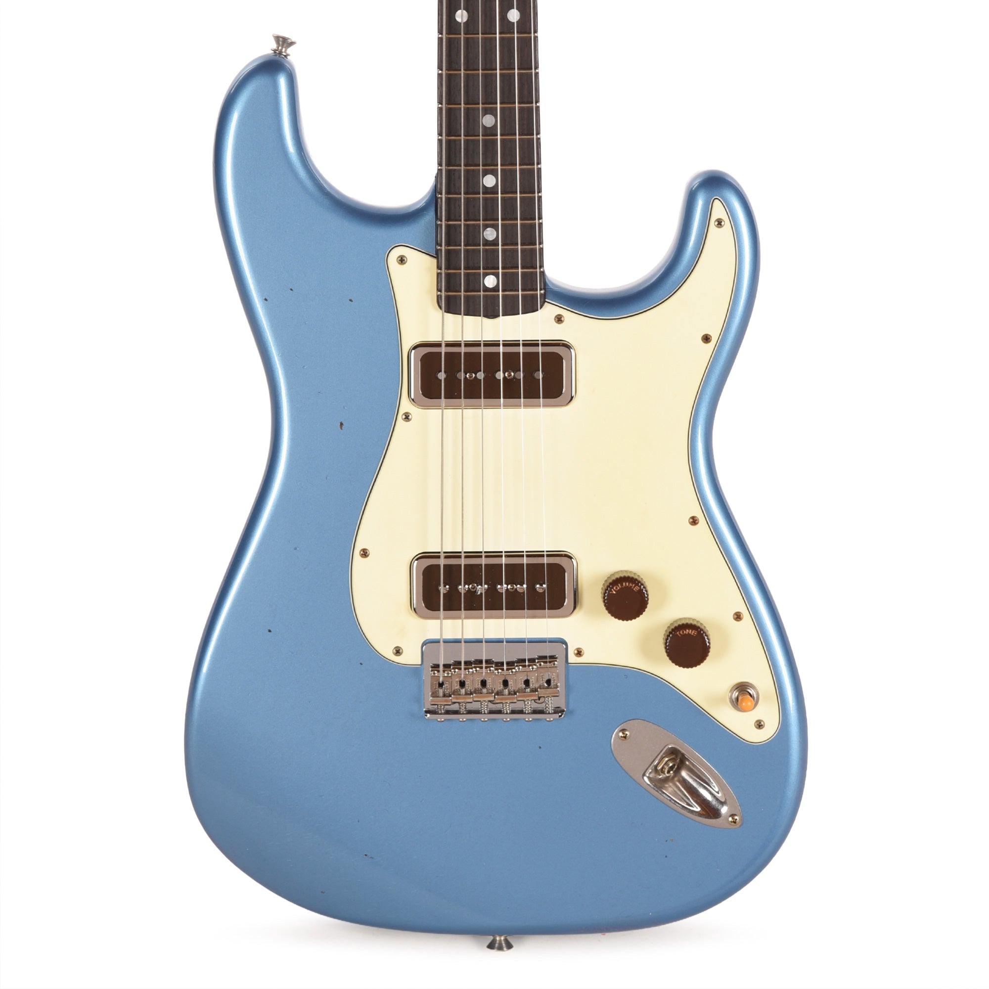 Fender Custom Shop Limited Edition Ariel Posen Stratocaster Relic Faded Lake Placid Blue Electric Guitars