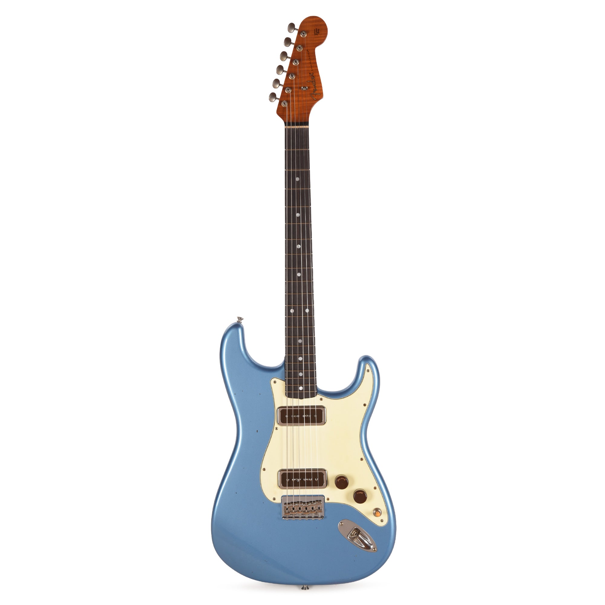 Fender Custom Shop Limited Edition Ariel Posen Stratocaster Relic Faded Lake Placid Blue Electric Guitars