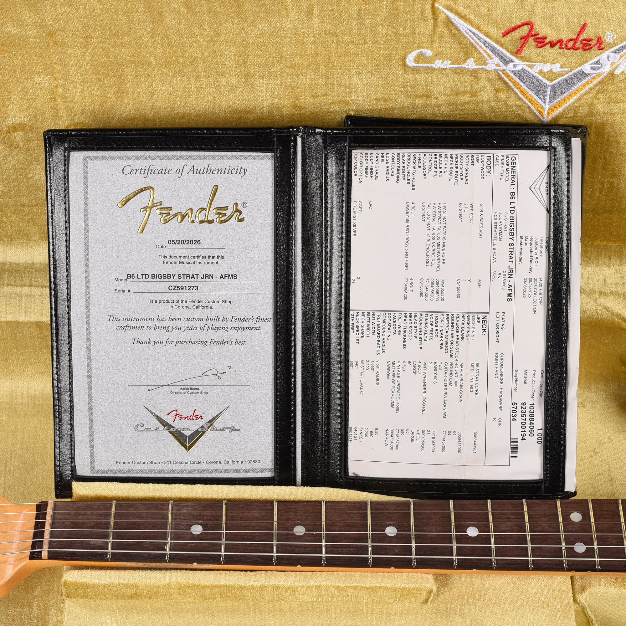 Fender Custom Shop Limited Edition Bigsby Stratocaster Journeyman Relic Aged Firemist Silver Electric Guitars
