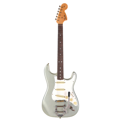 Fender Custom Shop Limited Edition Bigsby Stratocaster Journeyman Relic Aged Firemist Silver Electric Guitars