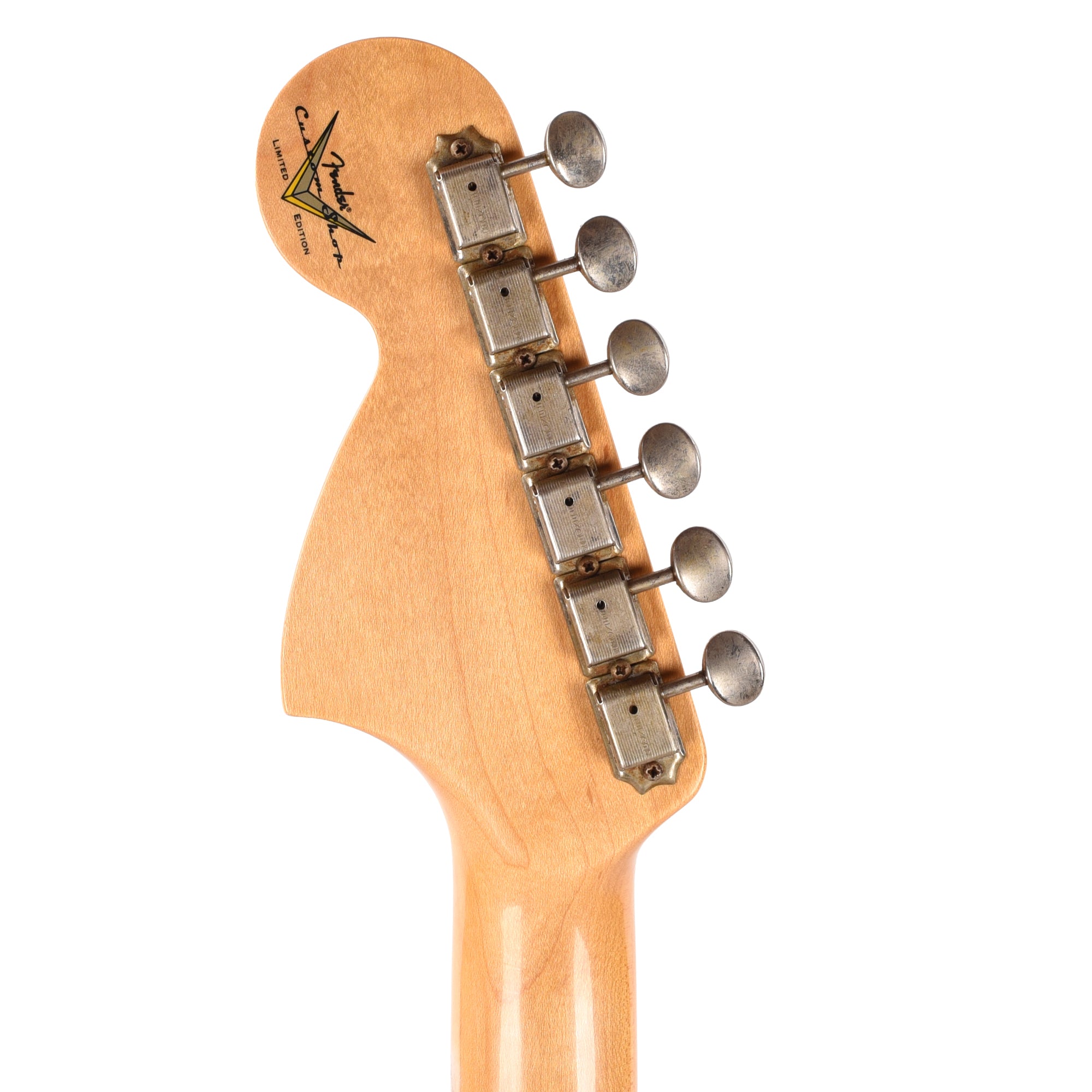 Fender Custom Shop Limited Edition Bigsby Stratocaster Journeyman Relic Aged Firemist Silver Electric Guitars