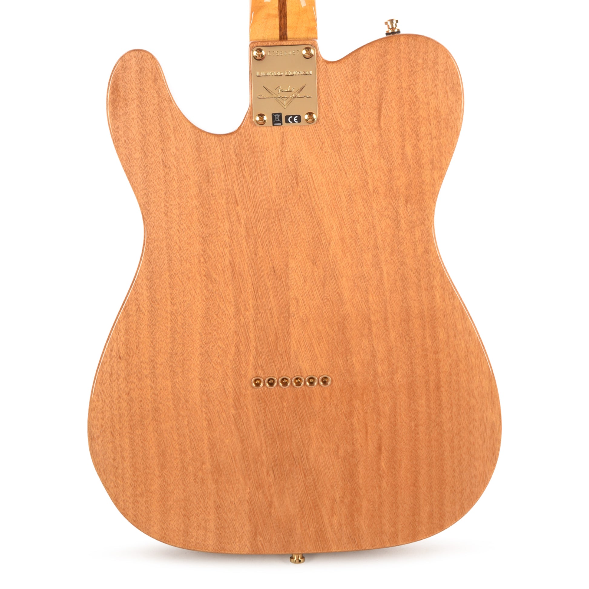 Fender Custom Shop Limited Edition Custom Deluxe AAA Flame Telecaster NOS Emerald Green Transparent w/Gold Hardware Electric Guitars