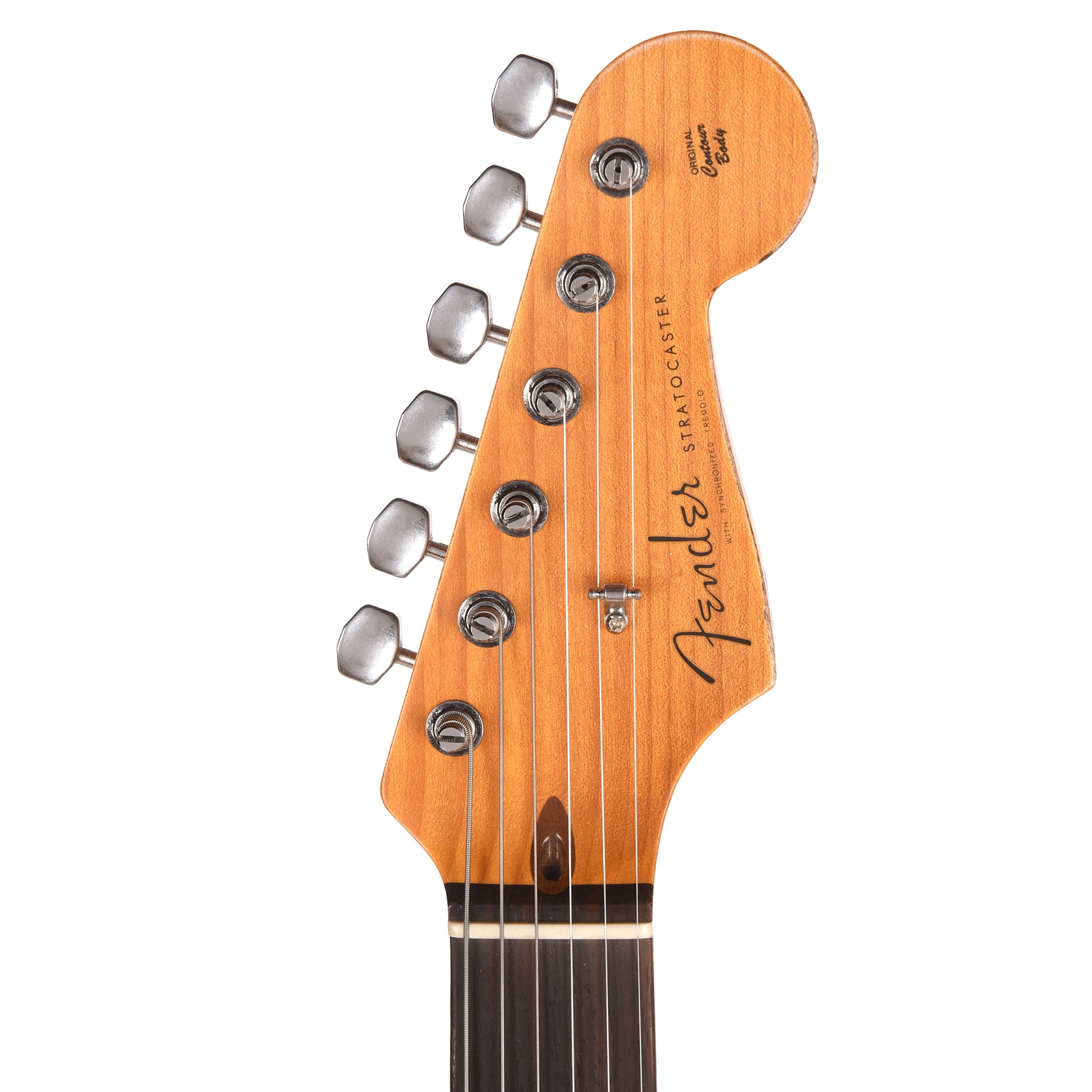 Fender Custom Shop Limited Edition Custom Deluxe HB S-1 Stratocaster Heavy Relic Aged Vintage White over 3-Tone Sunburst w/Closet Classic Hardware Electric Guitars