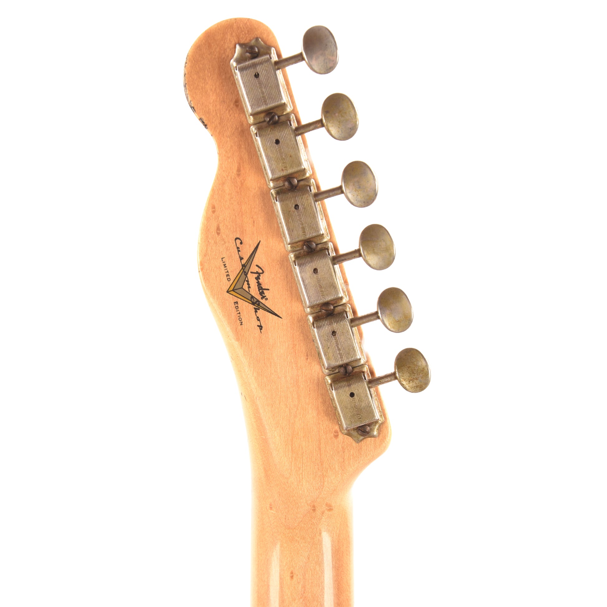 Fender Custom Shop Limited Edition Red Hot Esquire Relic 1-Piece Birdseye Maple Neck Super Faded Aged Candy Apple Red Electric Guitars
