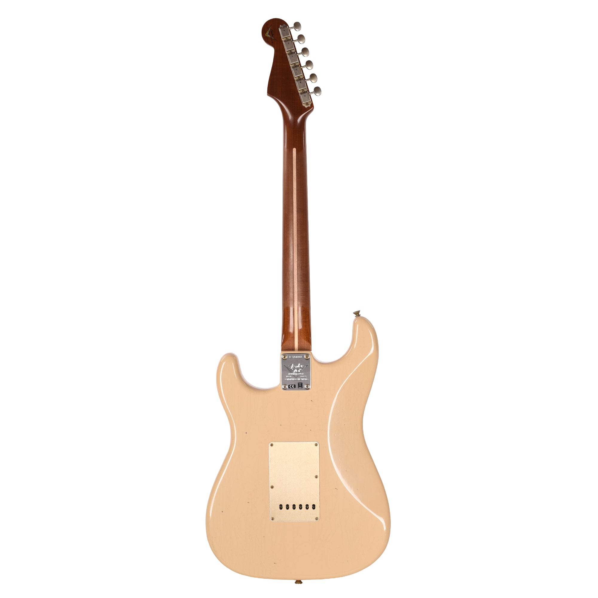 Fender Custom Shop Limited Edition Roasted '54 Stratocaster Journeyman Relic Aged Desert Sand Electric Guitars
