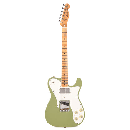 Fender Custom Shop Limited Edition Telecaster Custom Faded Aged Sweet Pea Green Journeyman Relic w/CuNiFe Humbucker Electric Guitars