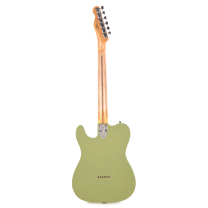 Fender Custom Shop Limited Edition Telecaster Custom Faded Aged Sweet Pea Green Journeyman Relic w/CuNiFe Humbucker Electric Guitars