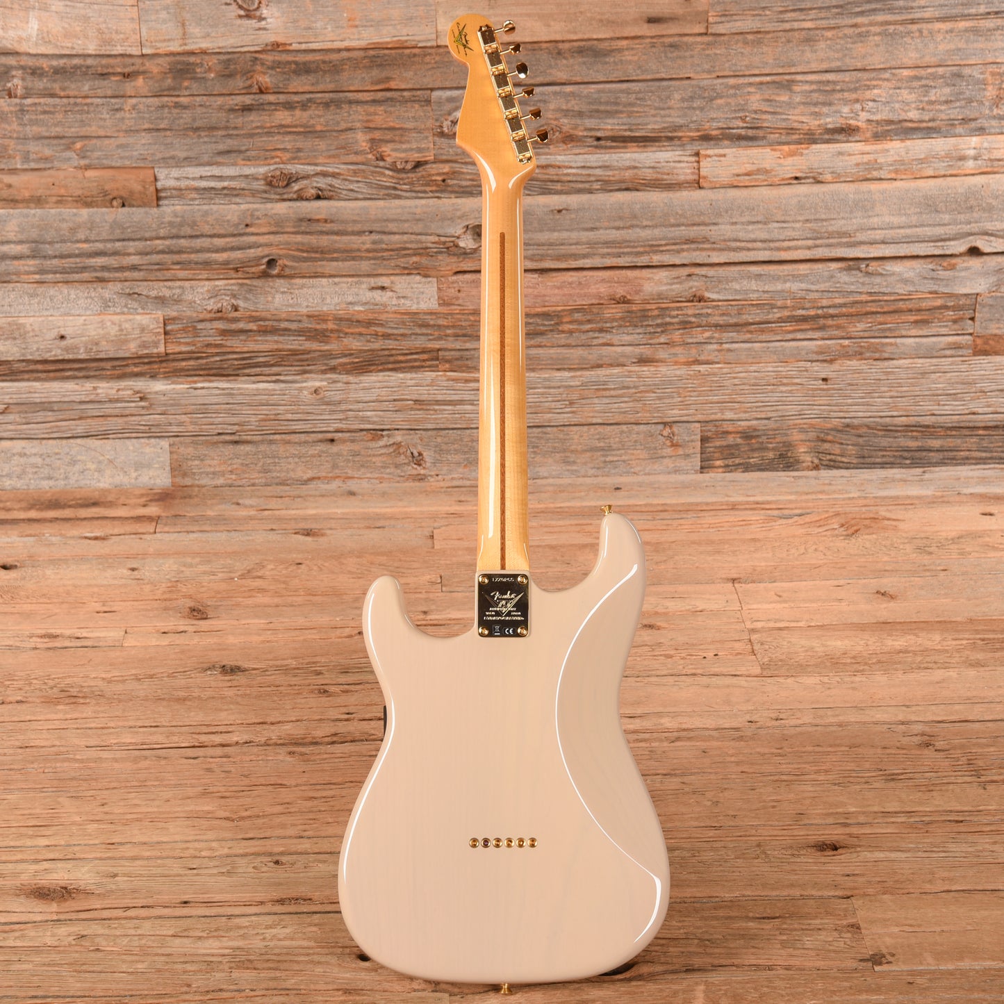 Fender Custom Shop LTD '54 Stratocaster Hardtail Reissue NOS Dirty White Blonde 2024 Electric Guitars