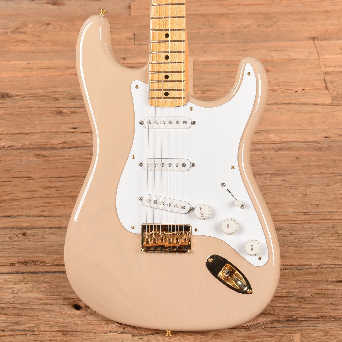 Fender Custom Shop LTD '54 Stratocaster Hardtail Reissue NOS Dirty White Blonde 2024 Electric Guitars