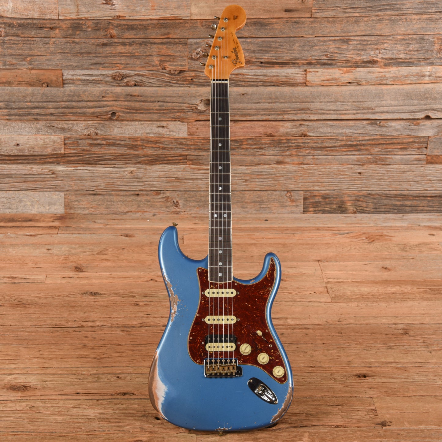 Fender Custom Shop LTD 67 HSS Stratocaster Heavy Relic Lake Placid Blue 2024 Electric Guitars