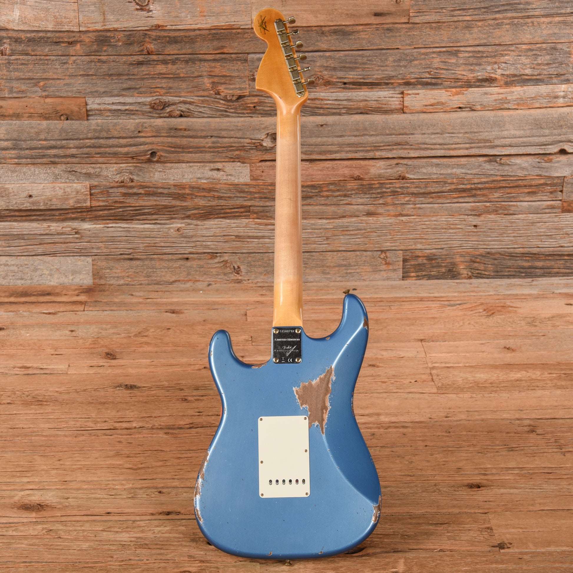 Fender Custom Shop LTD 67 HSS Stratocaster Heavy Relic Lake Placid Blue 2024 Electric Guitars