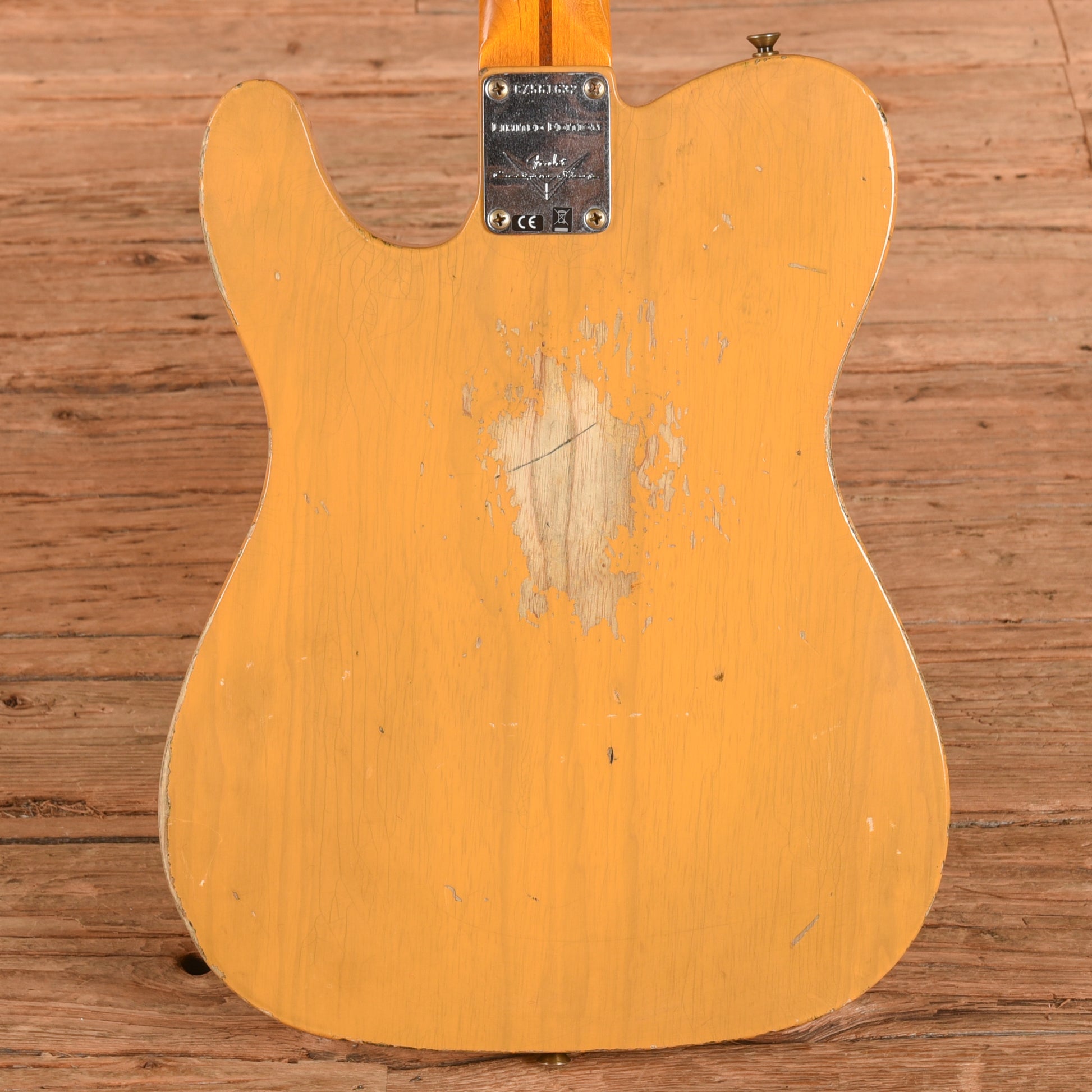Fender Custom Shop LTD CuNiFe Blackguard Telecaster Heavy Relic Butterscotch Blonde Electric Guitars