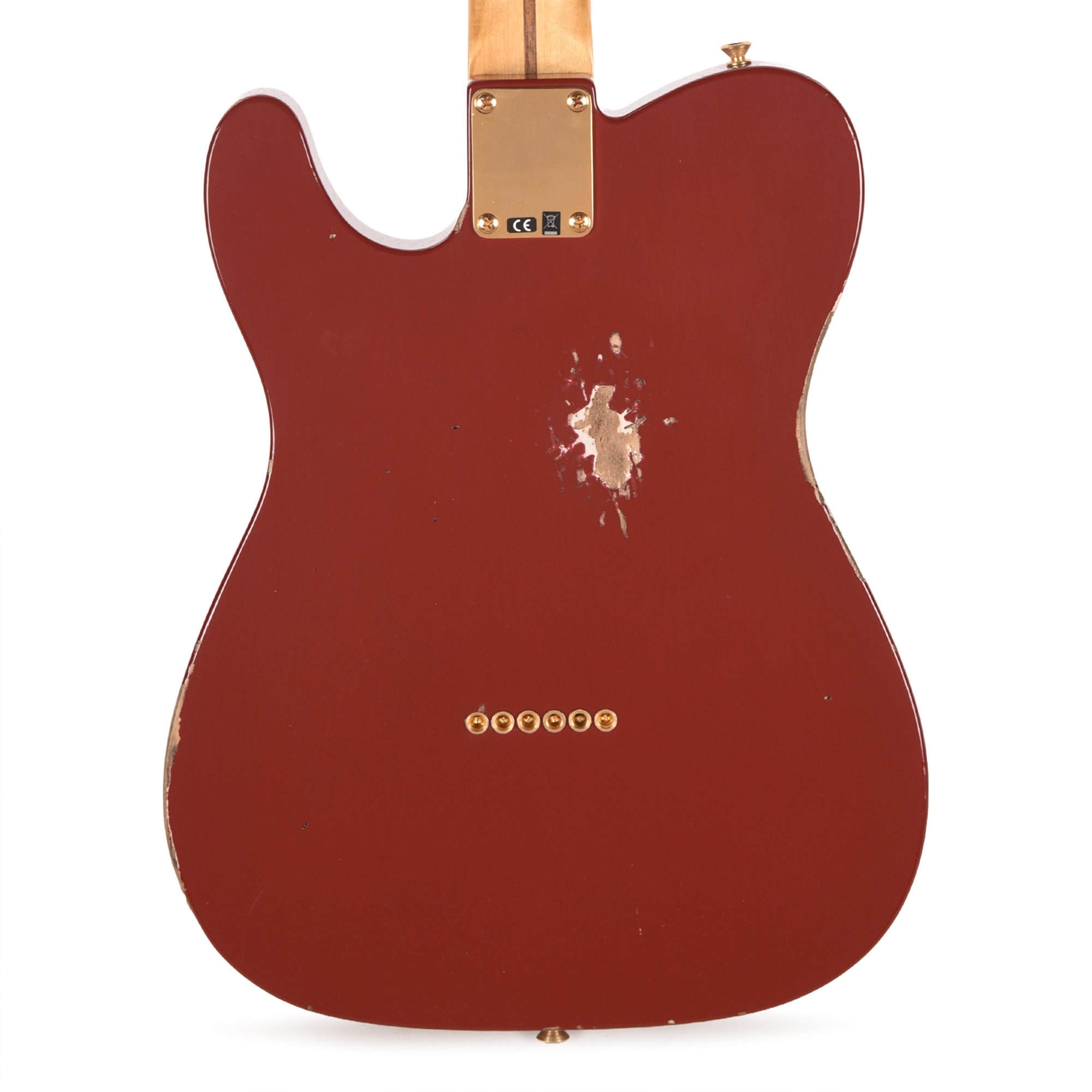 Fender Custom Shop LTD Hotshot Telecaster Relic Aged Cimmaron Red Electric Guitars