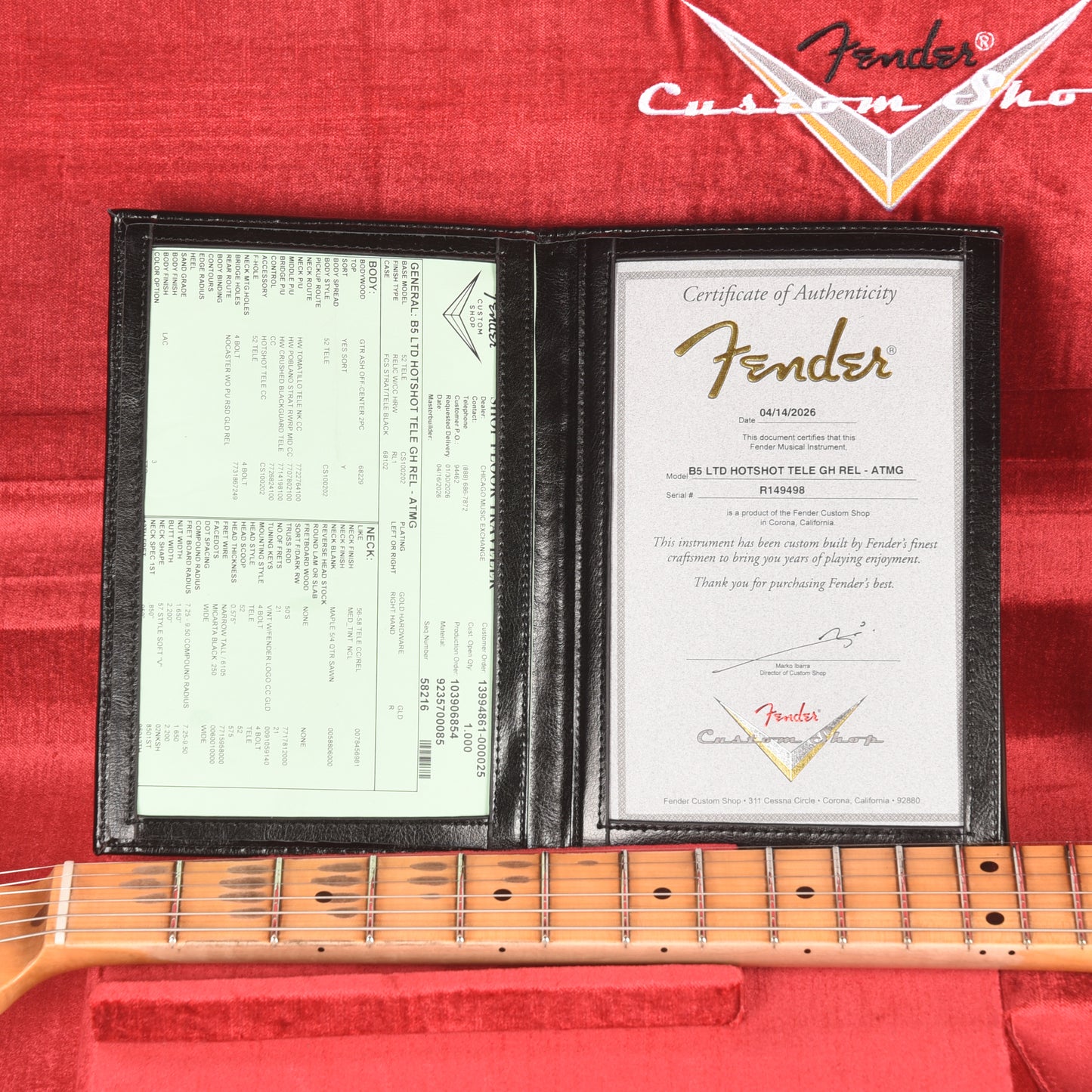 Fender Custom Shop LTD Hotshot Telecaster Relic Aged Tomatillo Green Electric Guitars