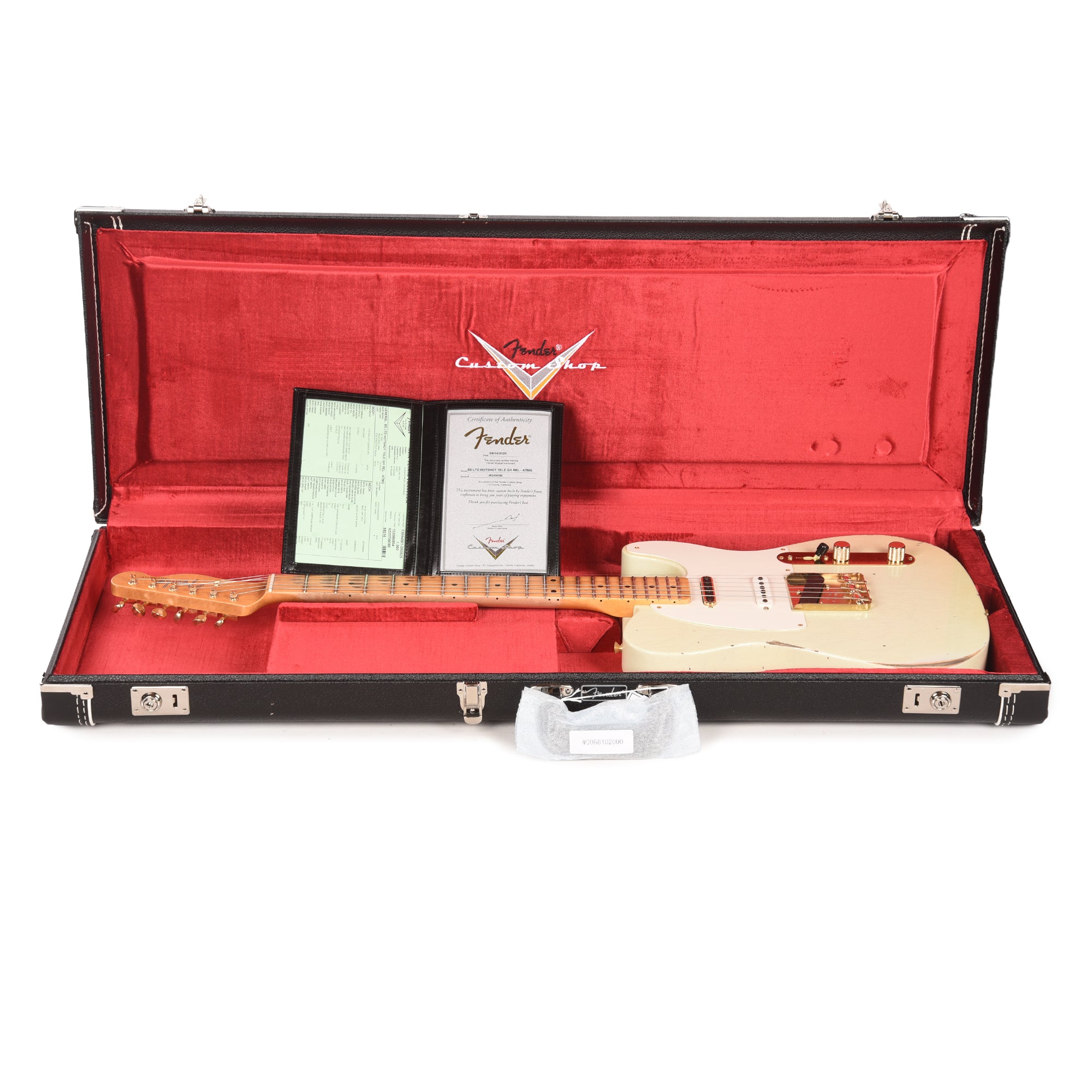 Fender Custom Shop LTD Hotshot Telecaster Relic Aged Tomatillo Green Electric Guitars