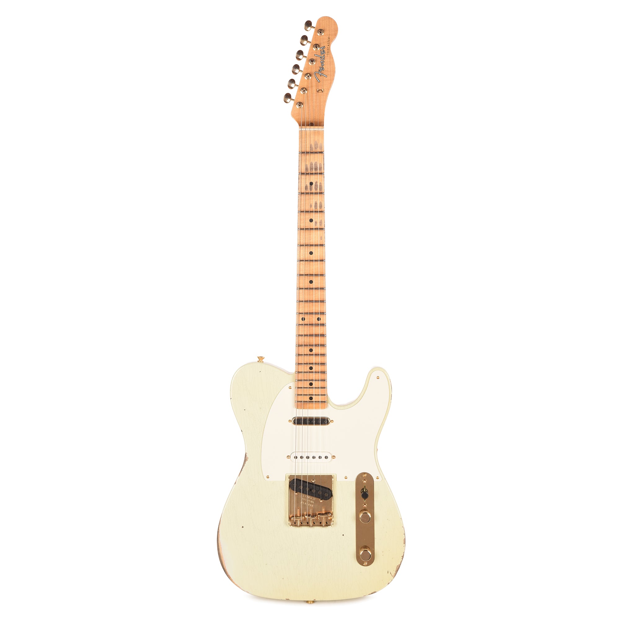 Fender Custom Shop LTD Hotshot Telecaster Relic Aged Tomatillo Green Electric Guitars