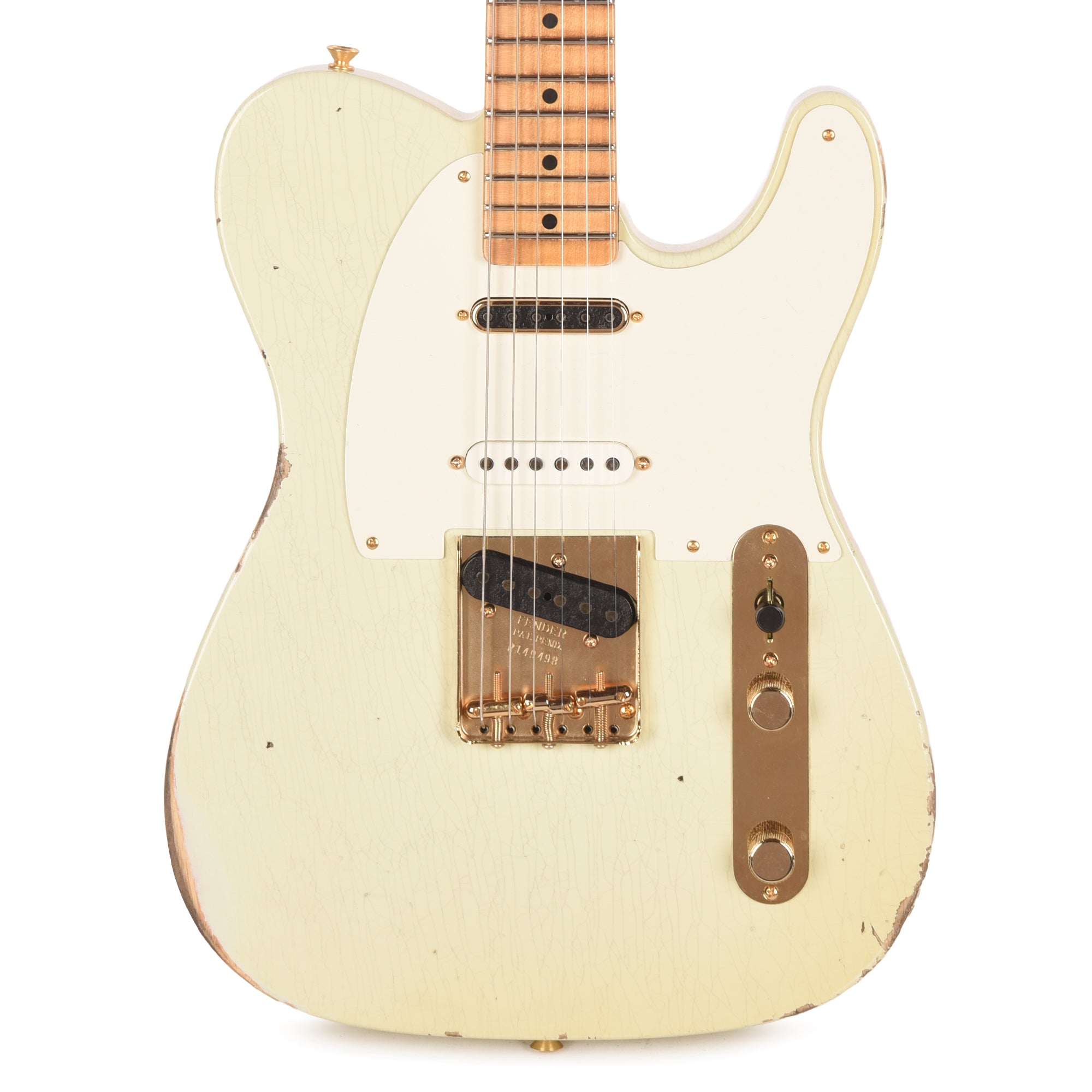 Fender Custom Shop LTD Hotshot Telecaster Relic Aged Tomatillo Green Electric Guitars