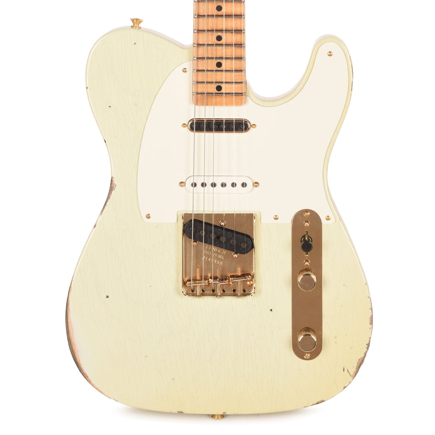 Fender Custom Shop LTD Hotshot Telecaster Relic Aged Tomatillo Green Electric Guitars