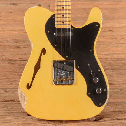 Fender Custom Shop LTD Nocaster Thinline Relic Butterscotch Blonde 2024 Electric Guitars