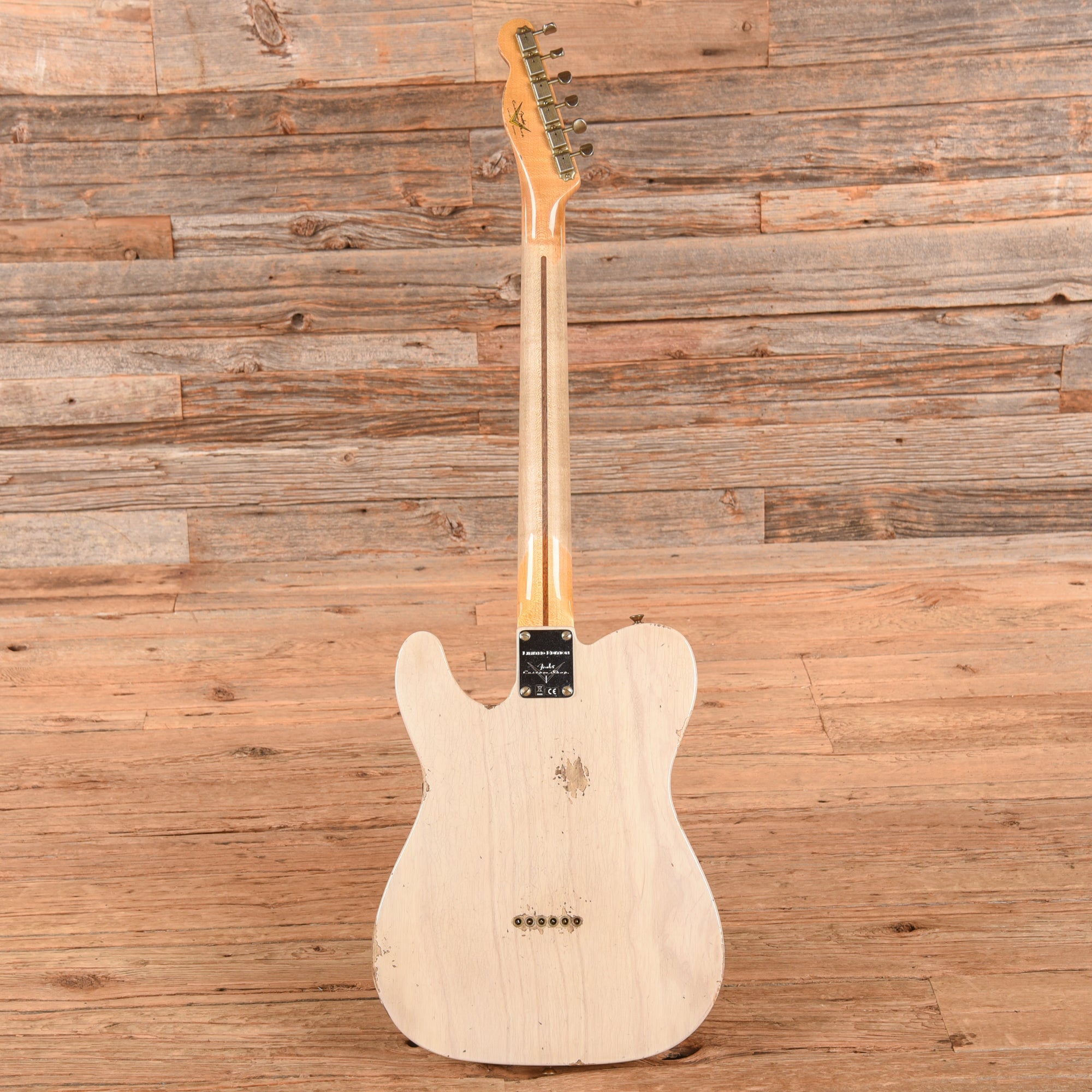 Fender Custom Shop LTD Nocaster Thinline White Blonde 2024 Electric Guitars