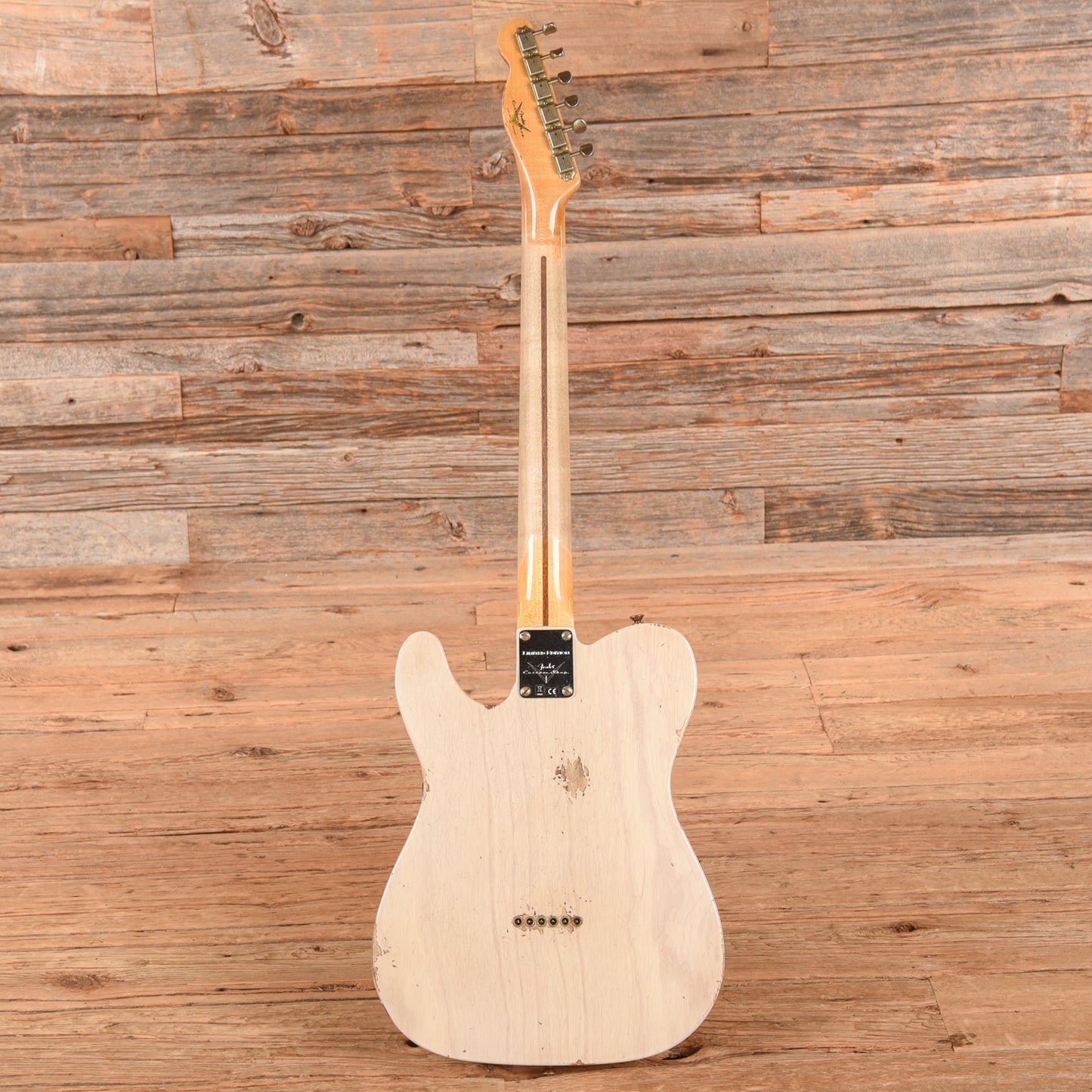Fender Custom Shop LTD Nocaster Thinline White Blonde 2024 Electric Guitars