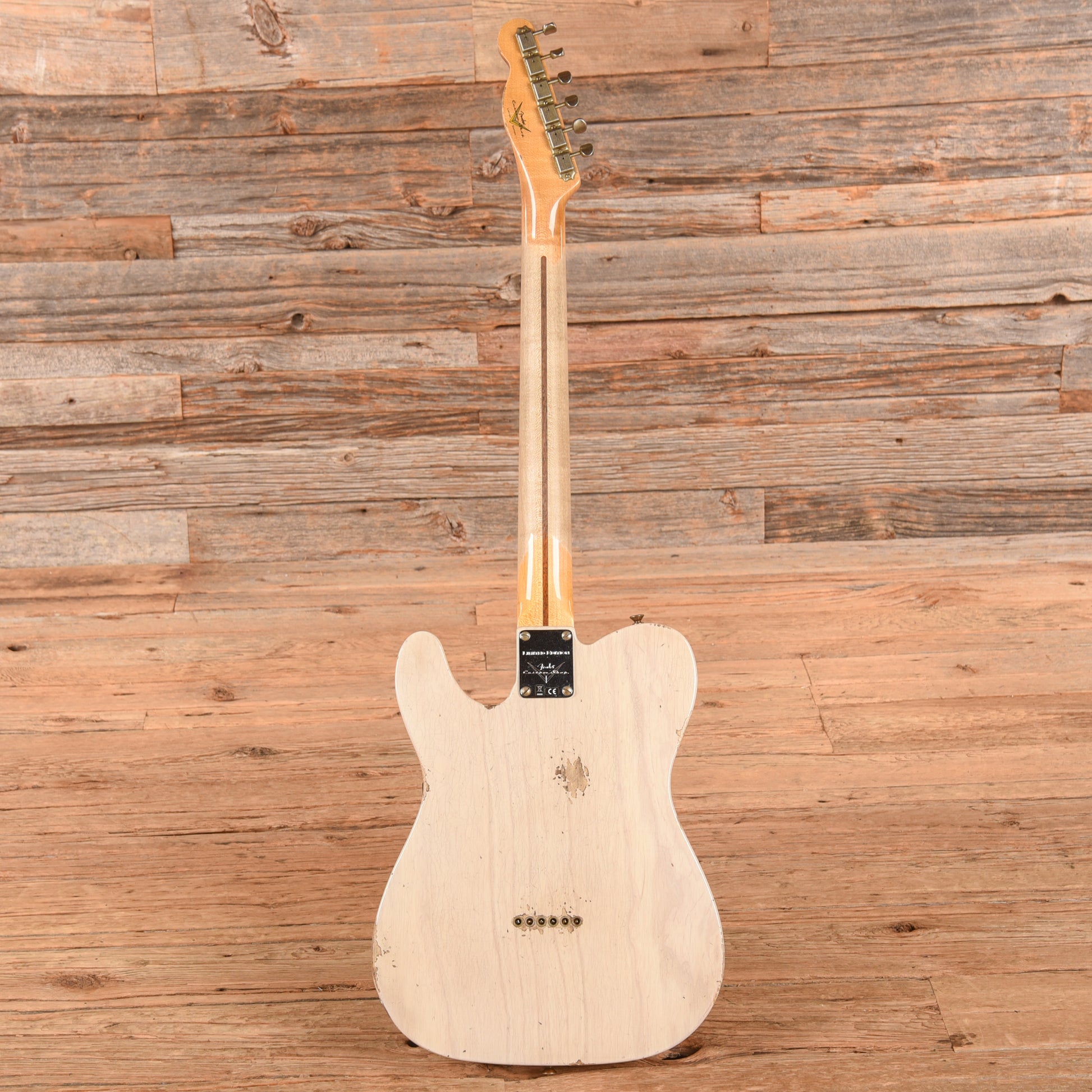 Fender Custom Shop LTD Nocaster Thinline White Blonde 2024 Electric Guitars
