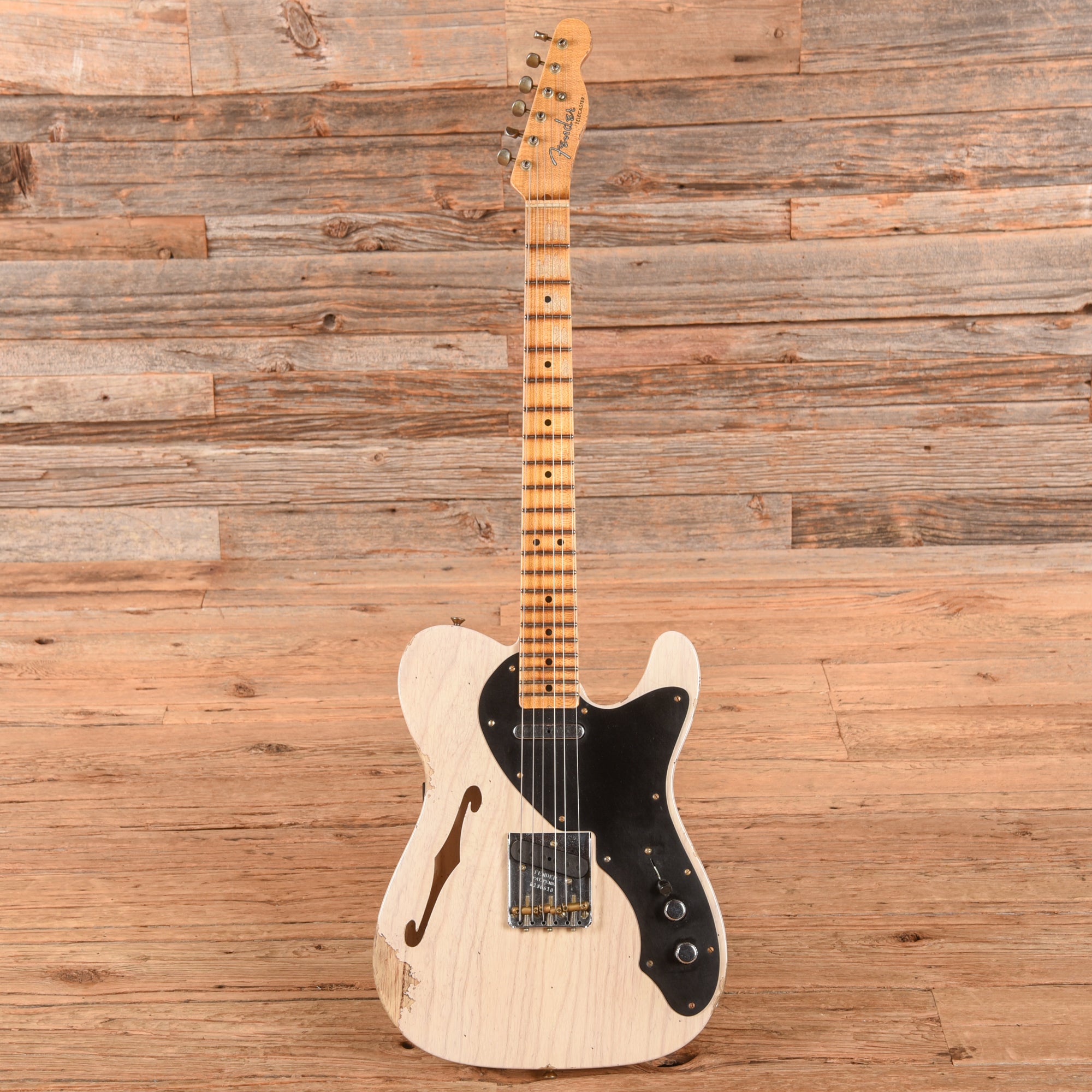 Fender Custom Shop LTD Nocaster Thinline White Blonde 2024 Electric Guitars