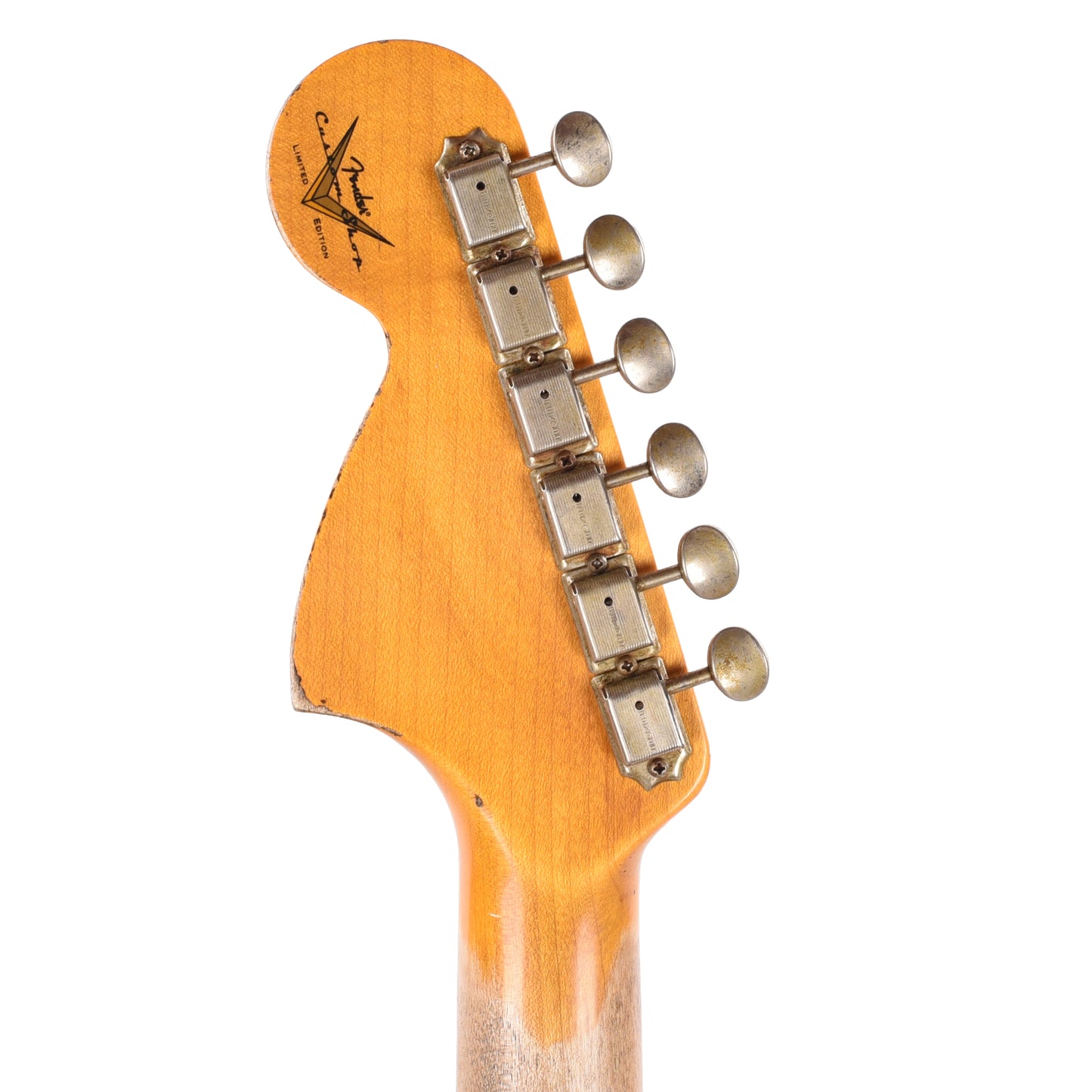 Fender Custom Shop LTD Stratocaster SH Heavy Relic Aged Charcoal Frost Metallic Electric Guitars