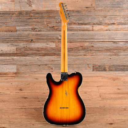 Fender Custom Shop Nashville Telecaster Relic Sunburst 2020 Electric Guitars