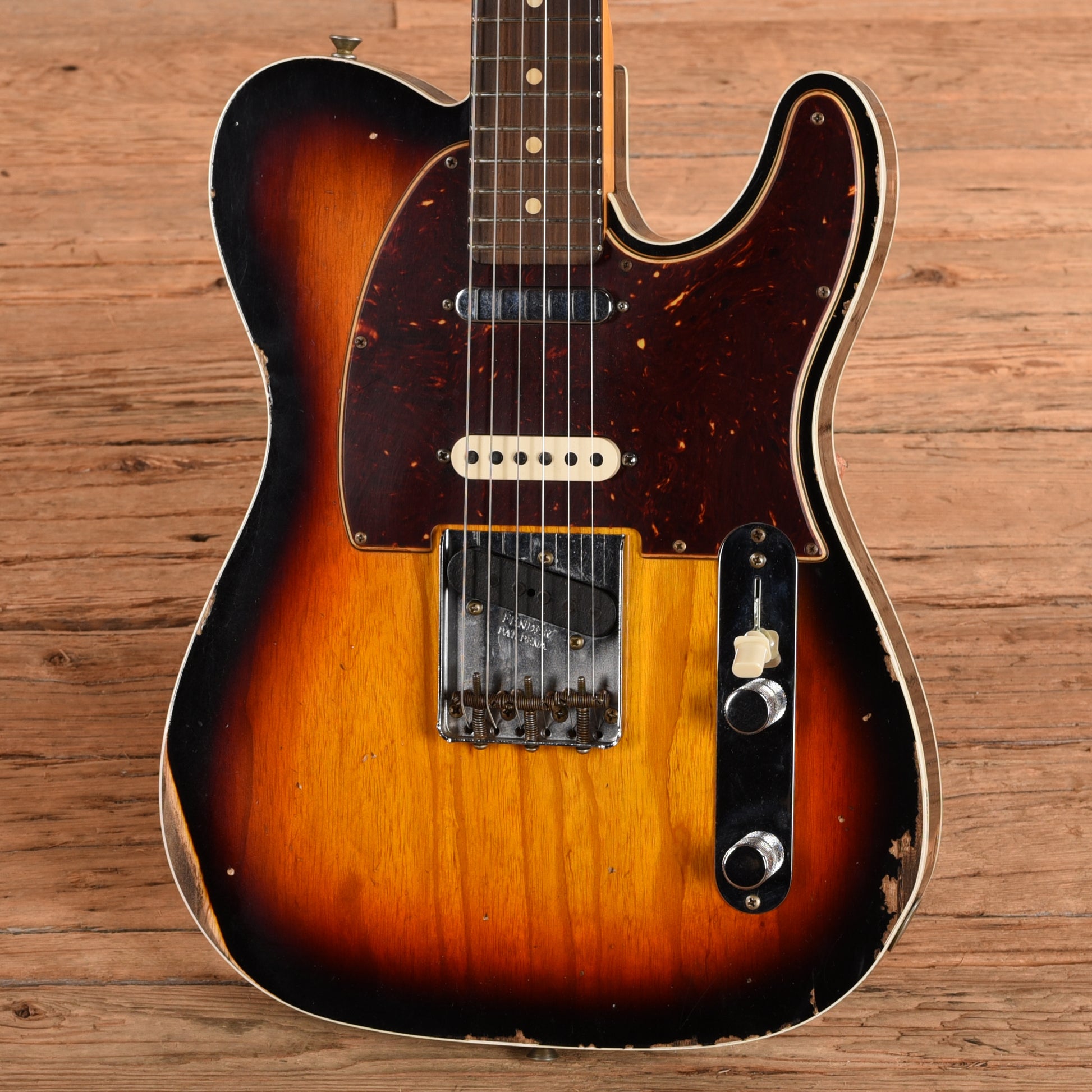 Fender Custom Shop Nashville Telecaster Relic Sunburst 2020 Electric Guitars