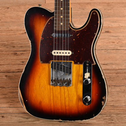 Fender Custom Shop Nashville Telecaster Relic Sunburst 2020 Electric Guitars