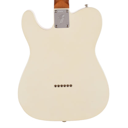 Fender Custom Shop Roasted Telecaster Thinline Closet Classic Aged Olympic White w/Josefina Hand-Wound OBG and Duncan P-90 Masterbuilt by Greg Fessler Electric Guitars