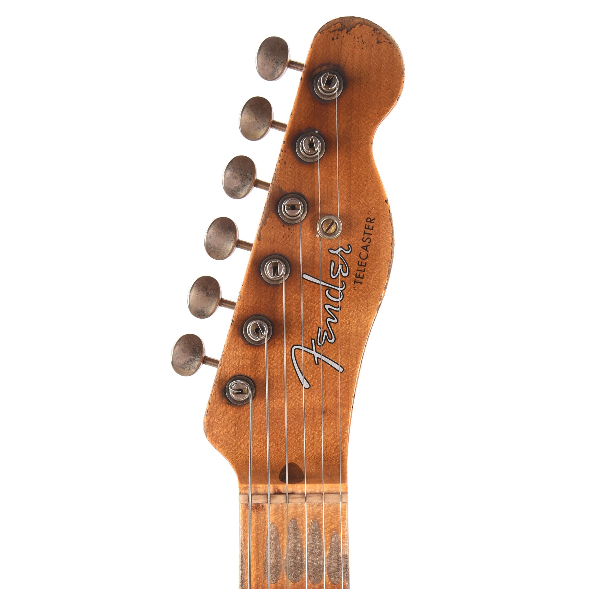 Fender Custom Shop Special Edition 1952 Telecaster Super Heavy Relic Aged Black Electric Guitars