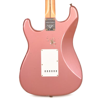 Fender Custom Shop Special Edition 1958 Compound Radius Stratocaster Relic Aged Burgundy Mist Metallic Electric Guitars