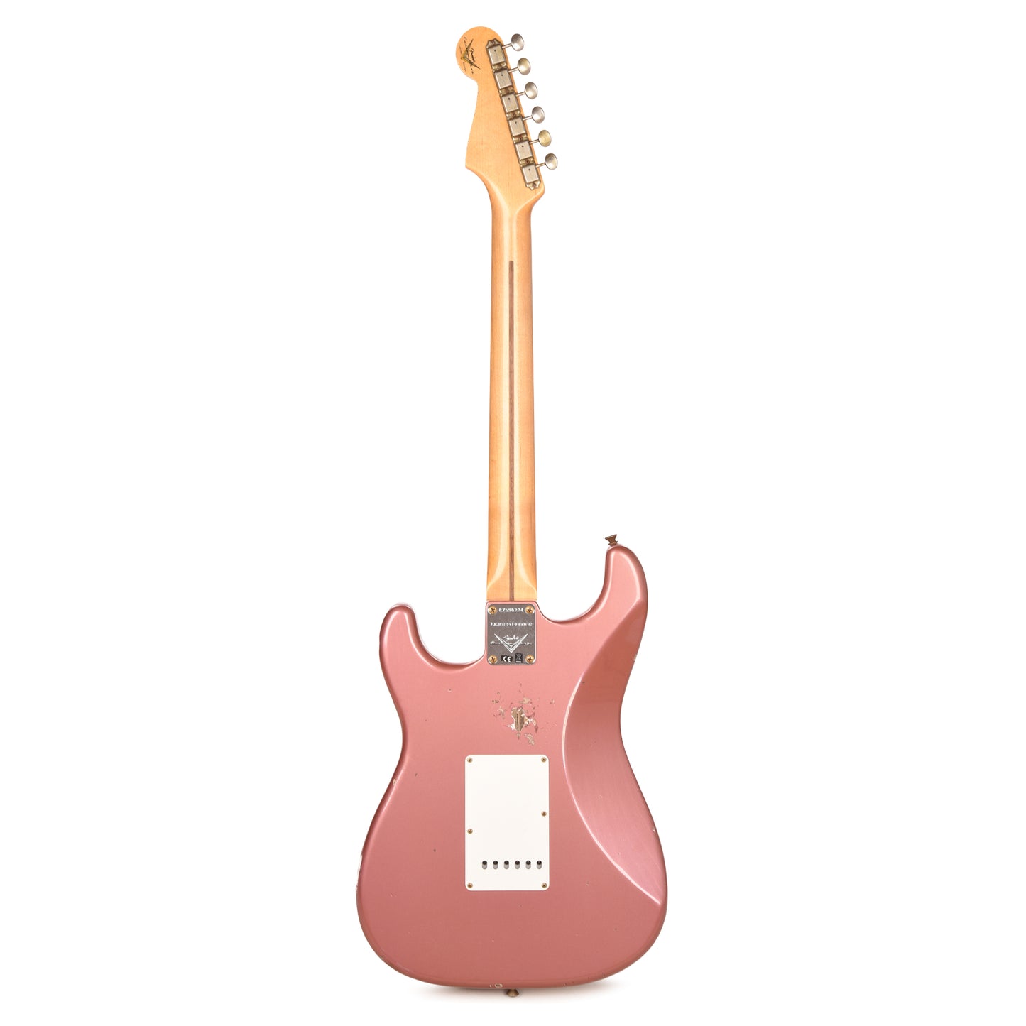 Fender Custom Shop Special Edition 1958 Compound Radius Stratocaster Relic Aged Burgundy Mist Metallic Electric Guitars